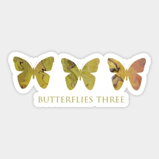 Butterflies Three Sticker